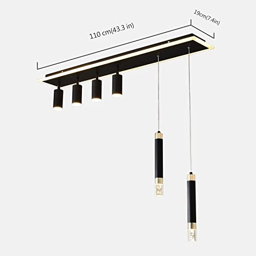 6-Lights Pendant Light - 59.06"
