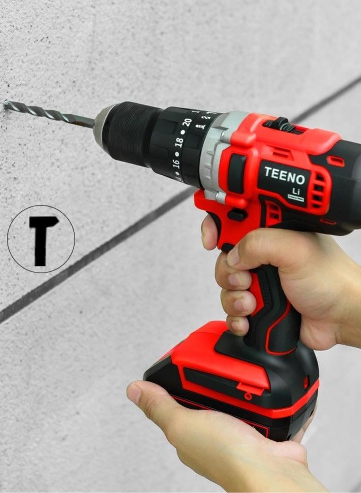 Cordless Drill Set - 2x2.0Ah