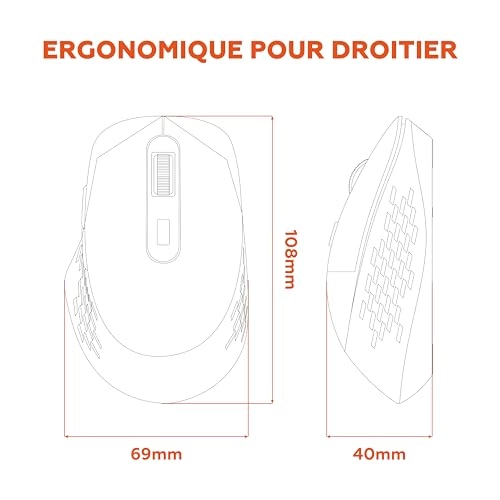 Omega Mouse - Bluetooth, USB