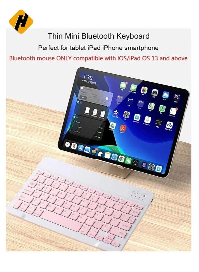 Ultra-Slim Bluetooth Keyboard and Mouse Combo