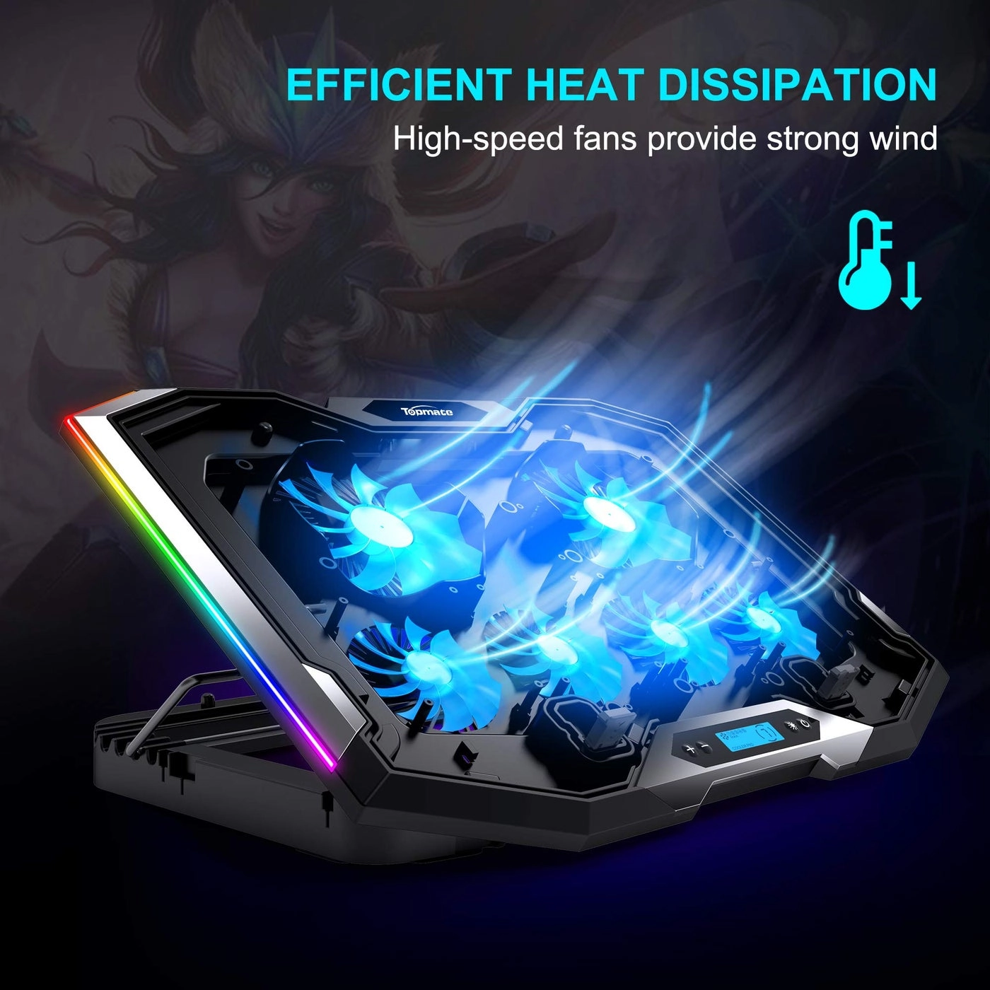 C11 - 6 fans 17.3 inch