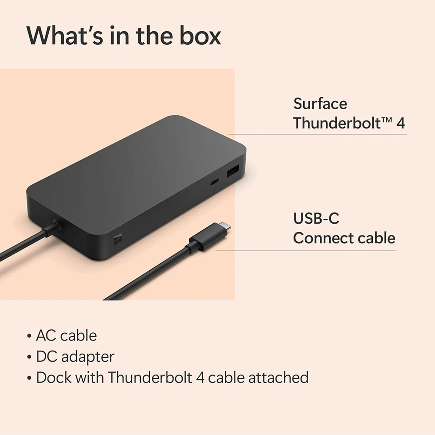 Surface Dock 3 - USB-C Thunderbolt 4