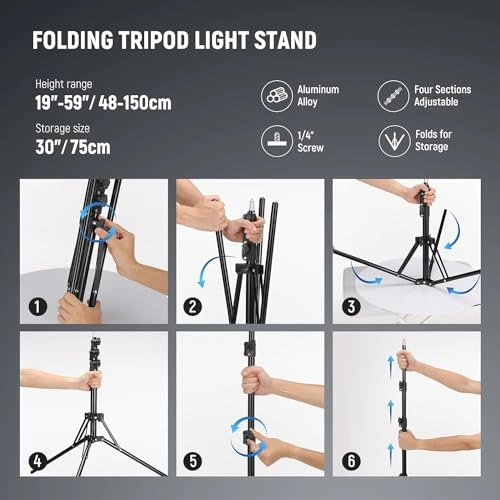 RL-18-inch - 3200-5600K Stand Included