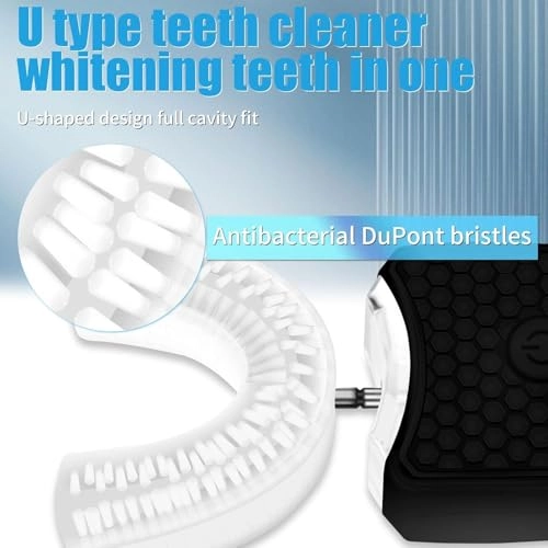 Ultrasonic Toothbrush - U-Shape IPX7 Wireless Charging
