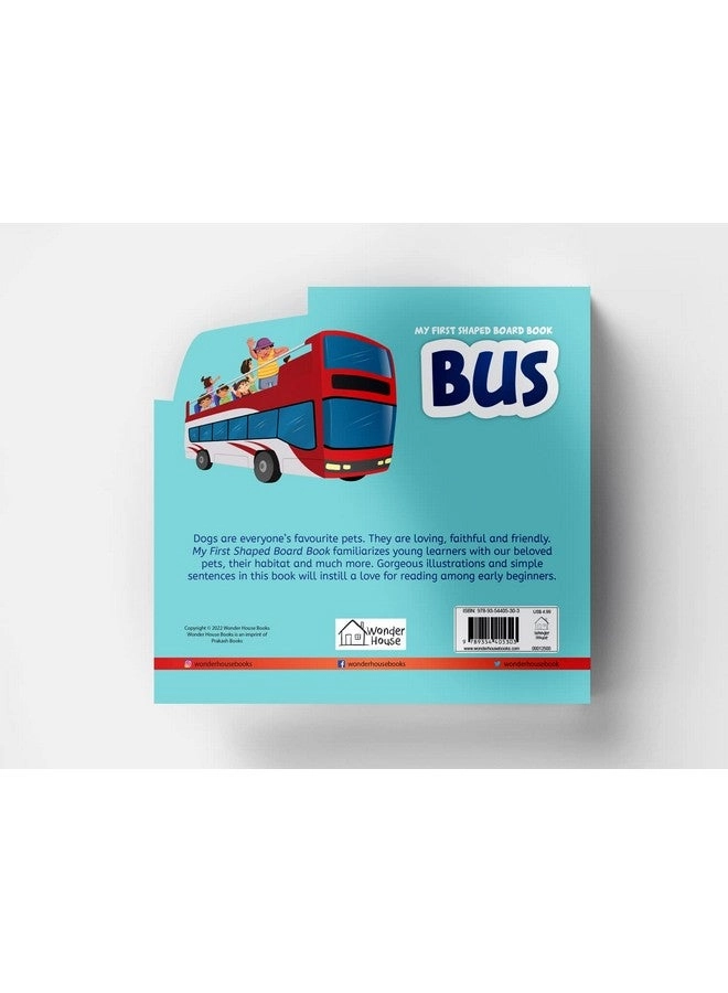 Transport Bus Wooden Book