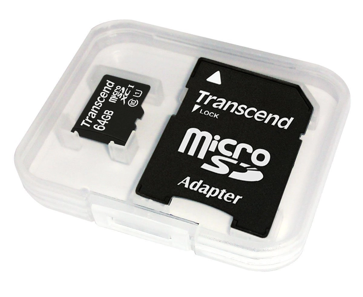 TS64GUSDU1 MicroSDXC Class 10 64GB