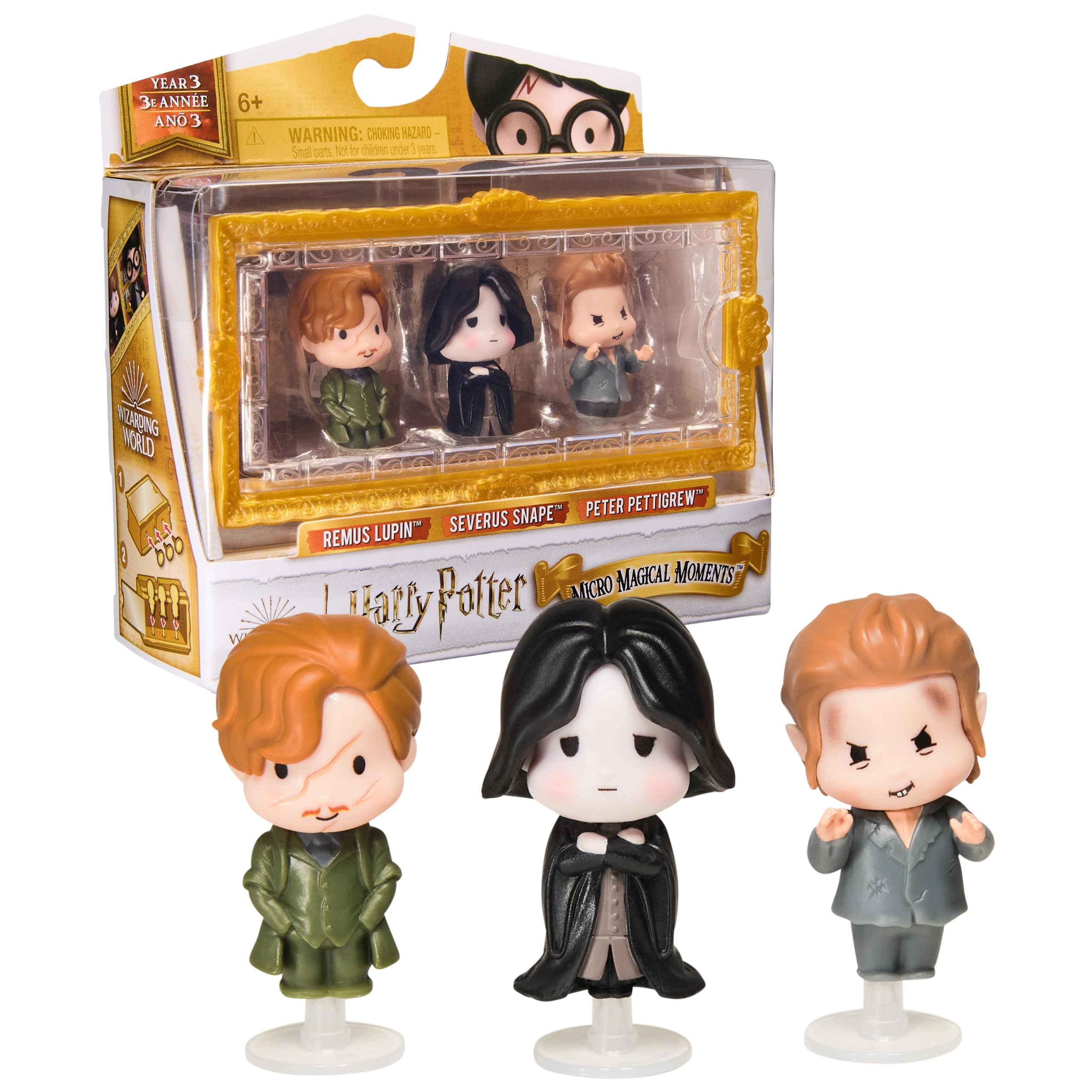 Spin Master Remus Lupin + Severus Snape + Peter Pettigrew - Harry Potter