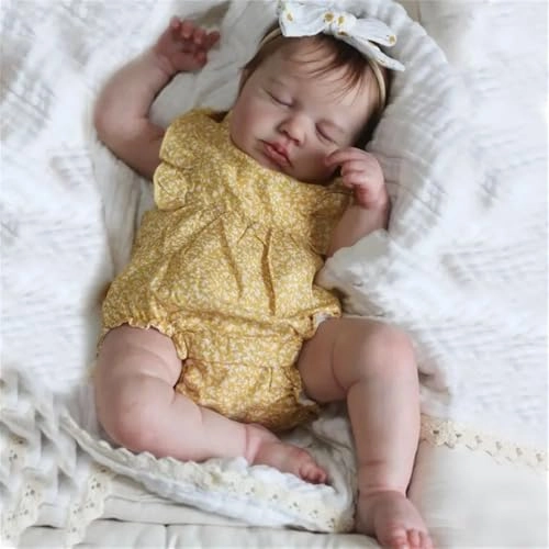 Reborn Baby Doll - 20 in Silicone Vinyl Ages 7+