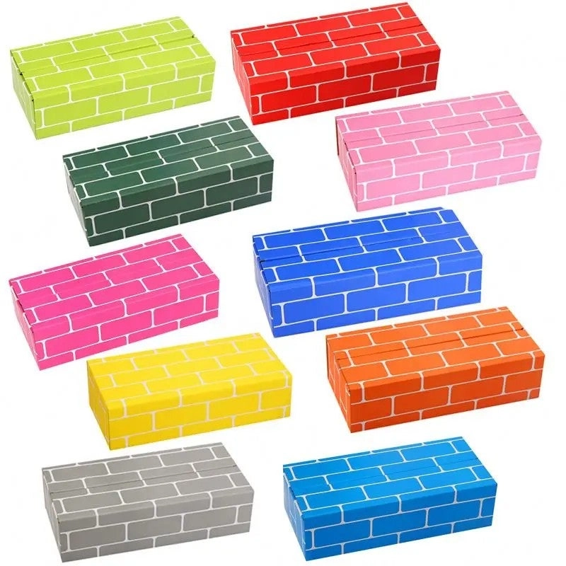 Paper Brick Building Blocks - 10 pcs
