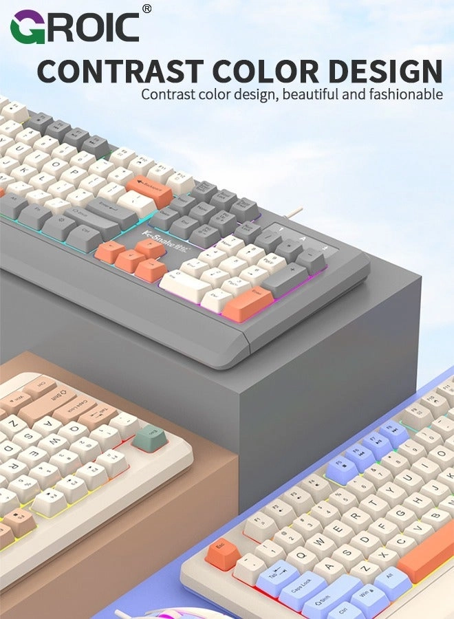 Keyboard and Mouse Combo - Wired