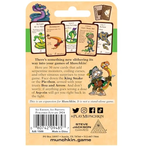 Munchkin: Snakes - Card Game