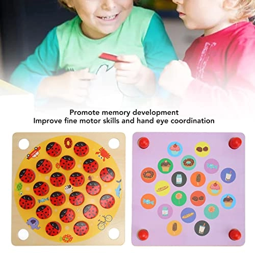 Ladybug Memory Game - 20pcs Basswood