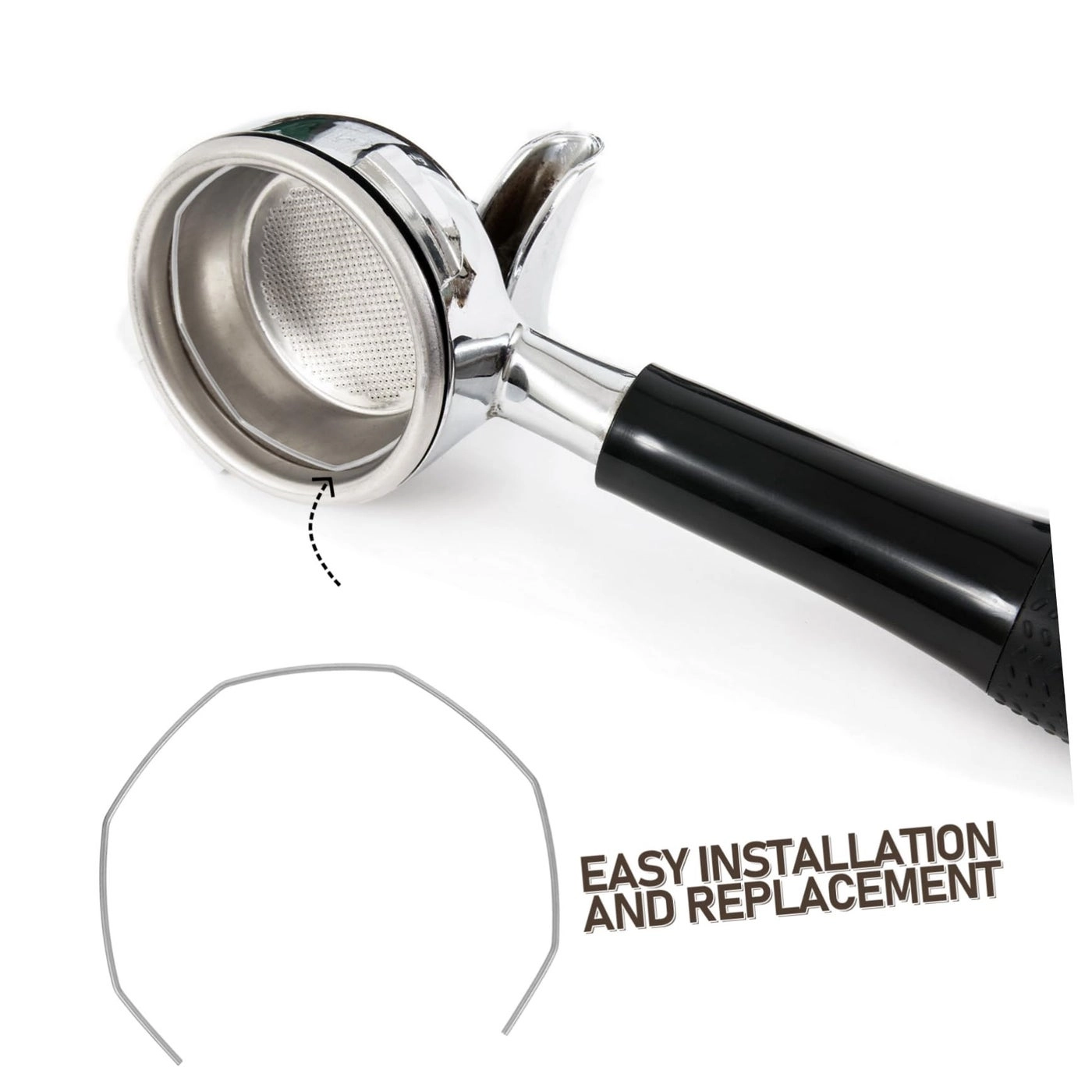 Espresso Machine Handle Spring Clip