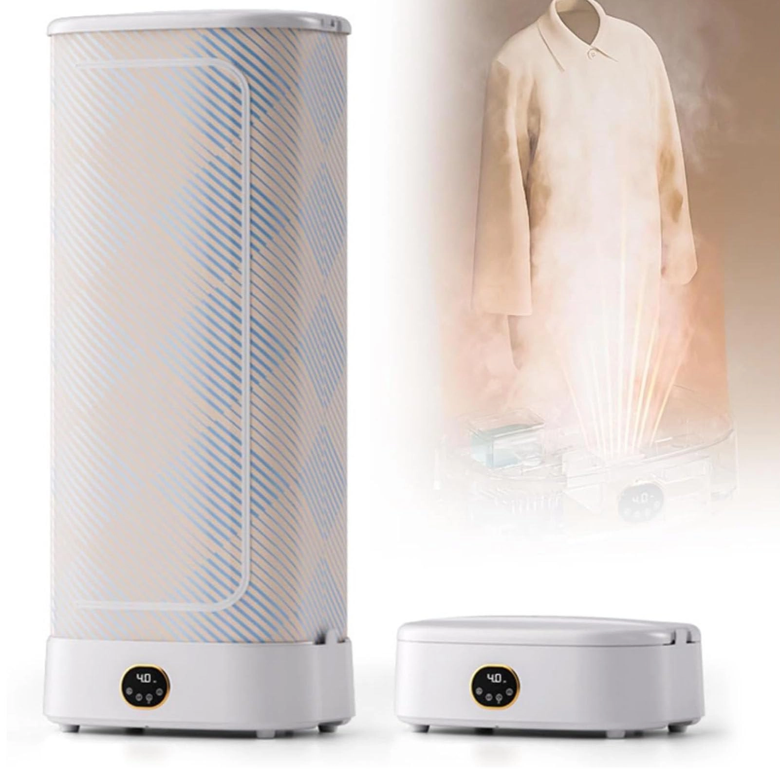 Clothes care machine - 900W steam 600W drying