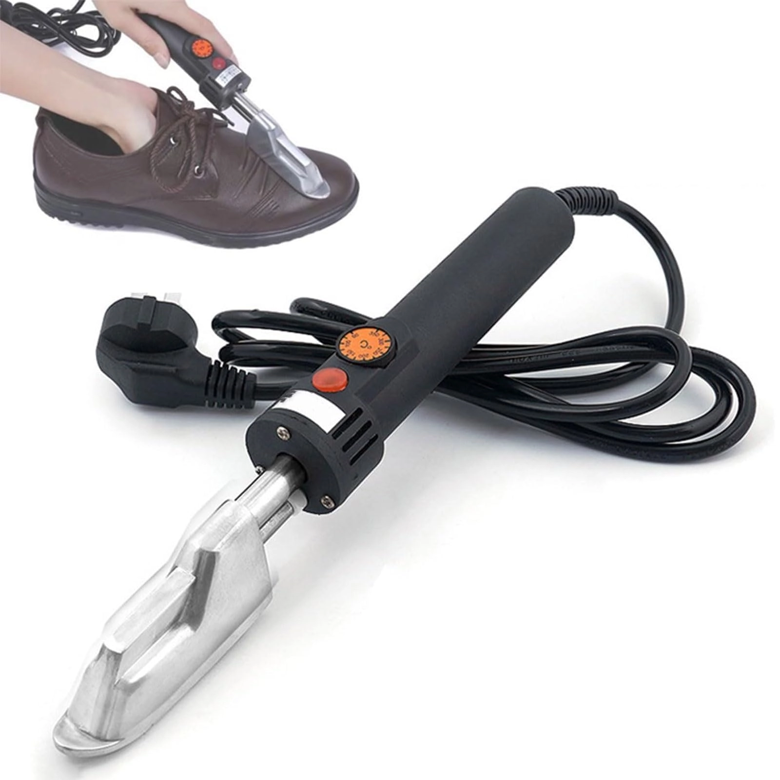 Generic Electric Leather Iron - Mini 150W 50-350C