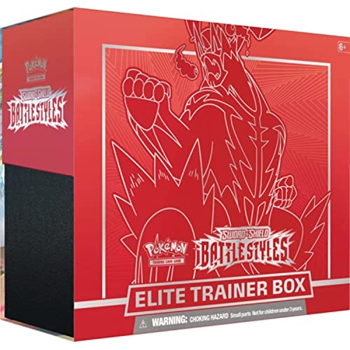 Sword & Shield Battle Styles Elite Trainer Box - 8 booster packs 65 card sleeves