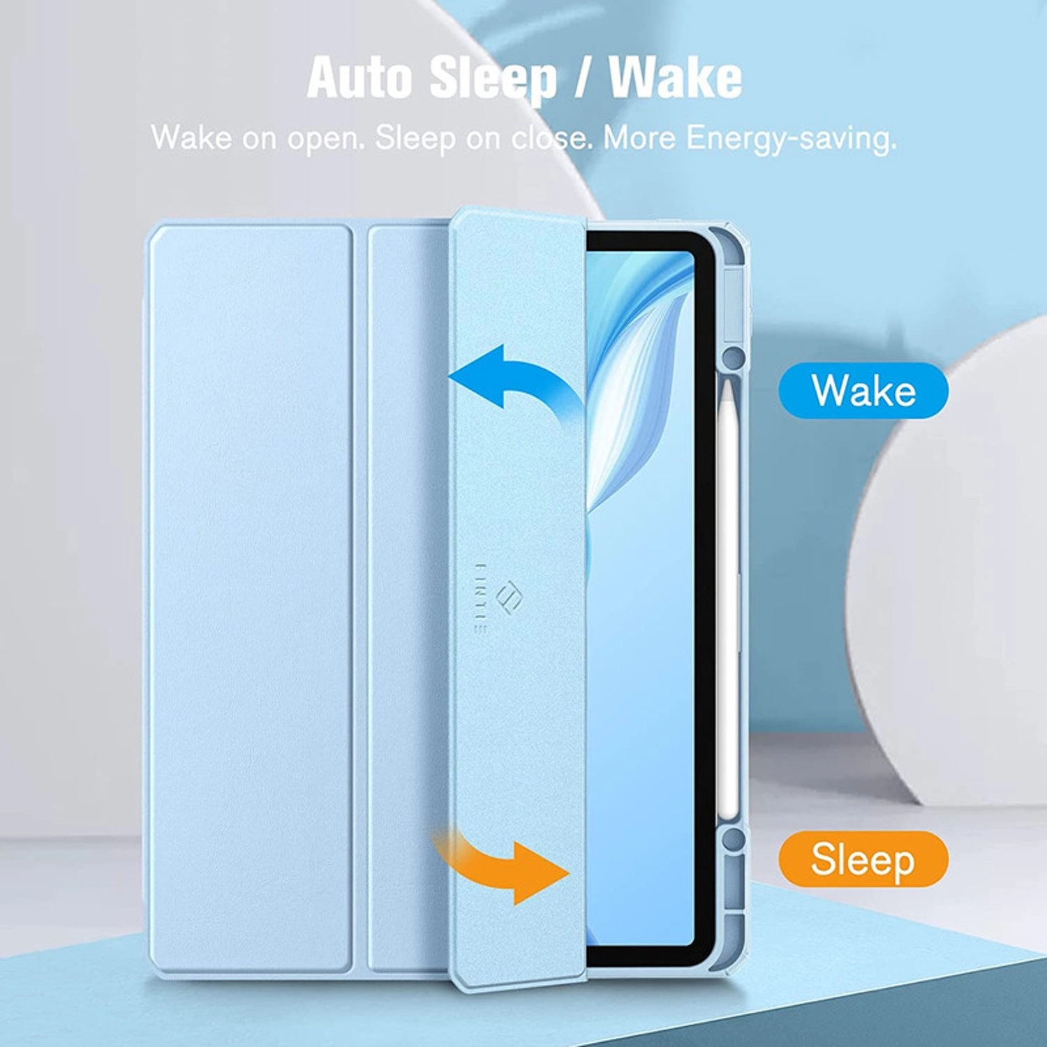 Magnetic Case with Screen Protector for iPad Pro 12.9-inch (2022)