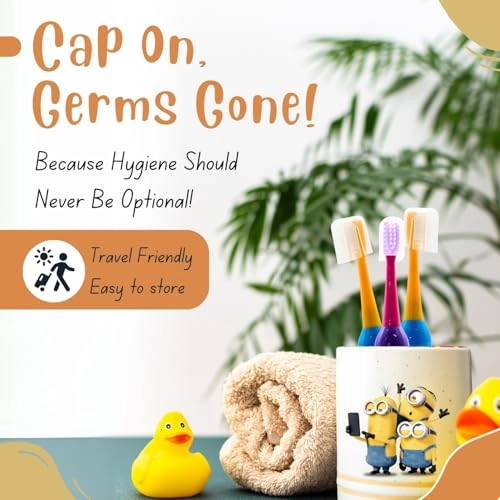 Battery Powered Electric Toothbrush - Soft Rounded Bristles Battery Included