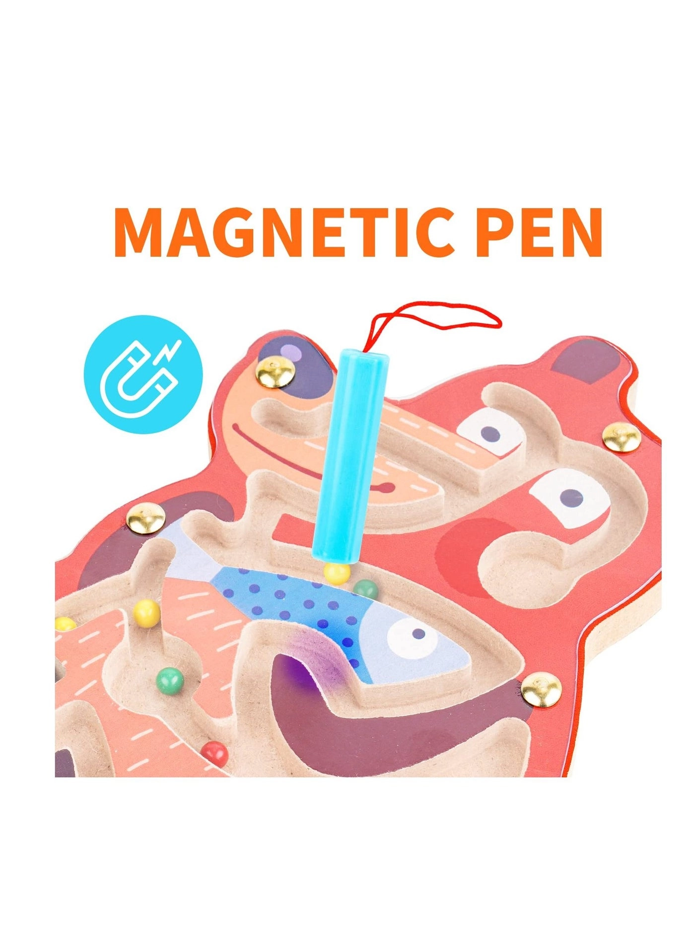 Animal Magnetic Maze Toys - 4 pieces STEM