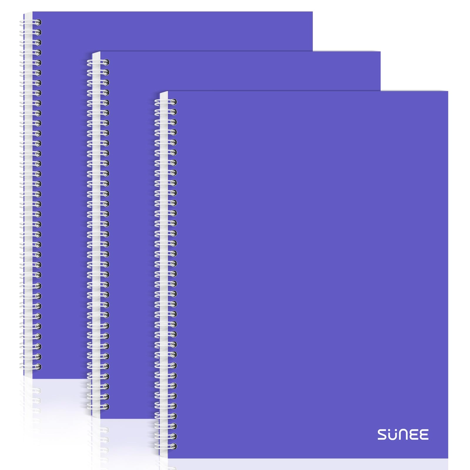 sunee A4 Notebook A4 Spiral - Lined 100 Sheets