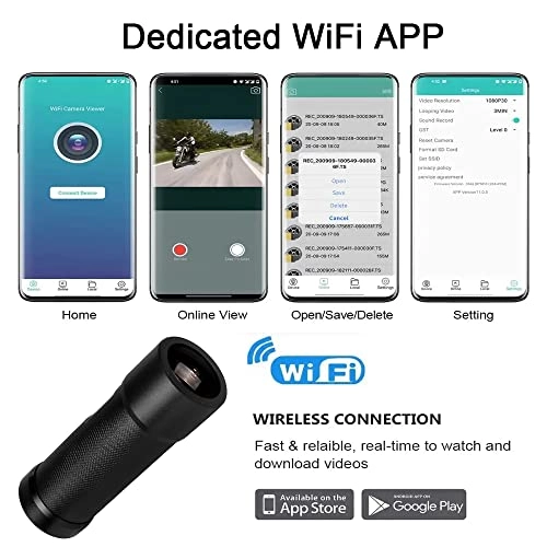 Motorcycle Bike Bicycle Camera 2K