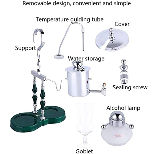 Siphon Coffee Maker - Adjustable Temperature Belgian Jug Large Handwheel Grinder Vacuum