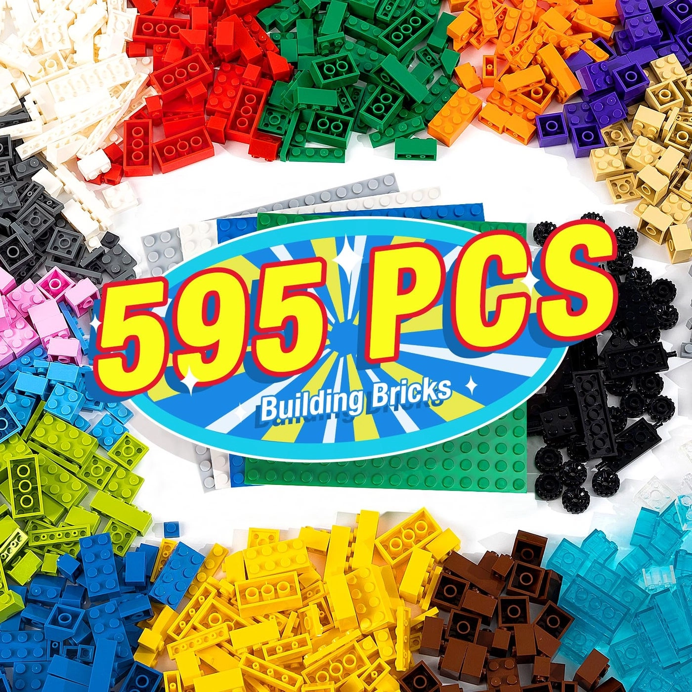 Building Bricks - 595 pcs