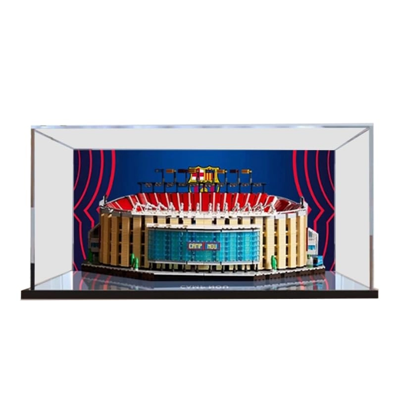 HCAEIOFJ Clear Acrylic Display Case for Lego Creator Expert 10284 - 55x50x25cm Acrylic