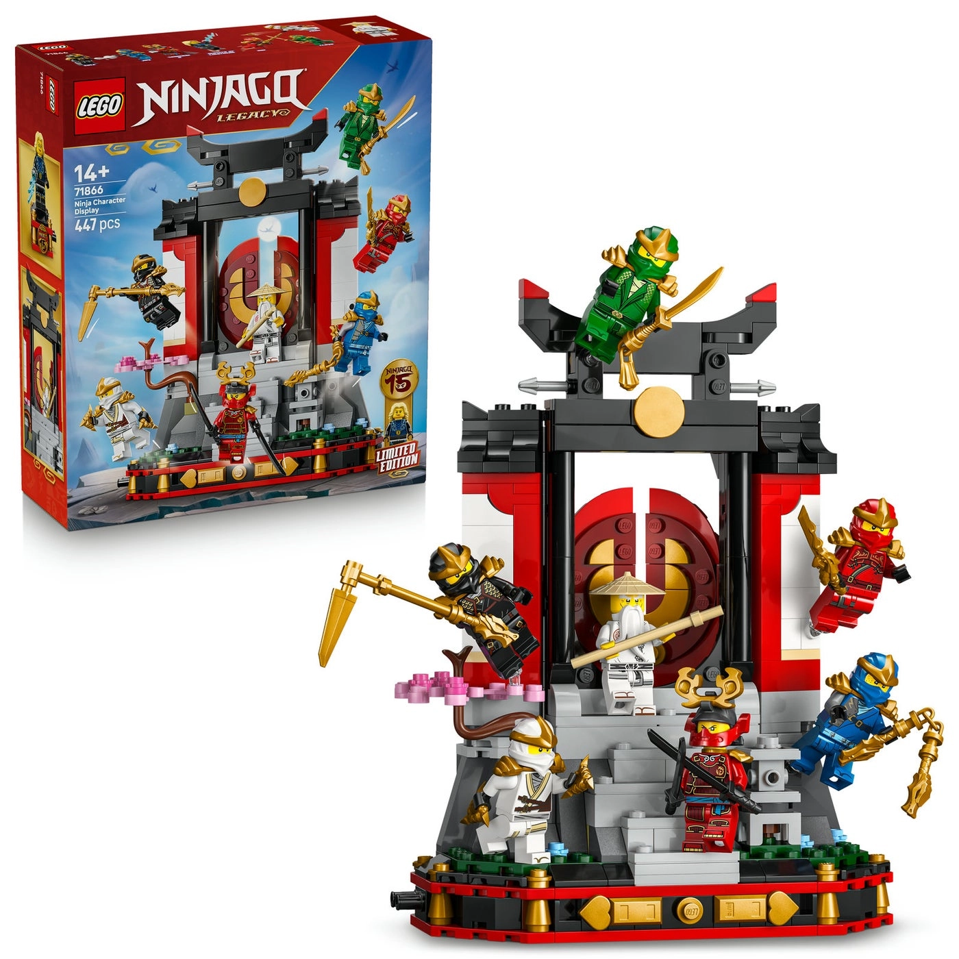 NINJAGO Ninja Character Display 15Th Anniversary (71866)