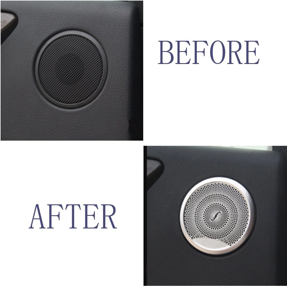 Door Speaker Audio Player Cover Trim - Mercedes Benz W205 C-Class 2015-2019