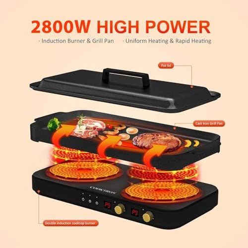 UK-FS-IRC121G Induction hob