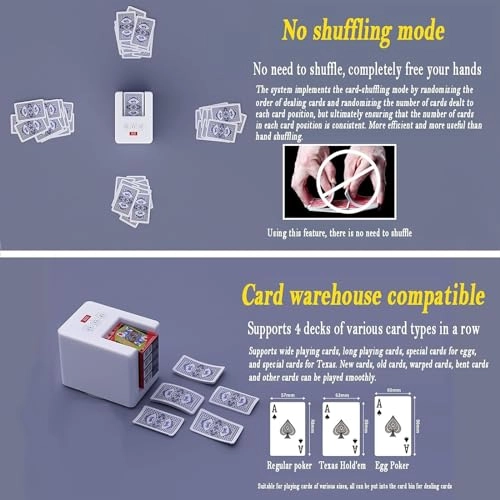 Automatic Card Dealer Machine - Card Shuffler