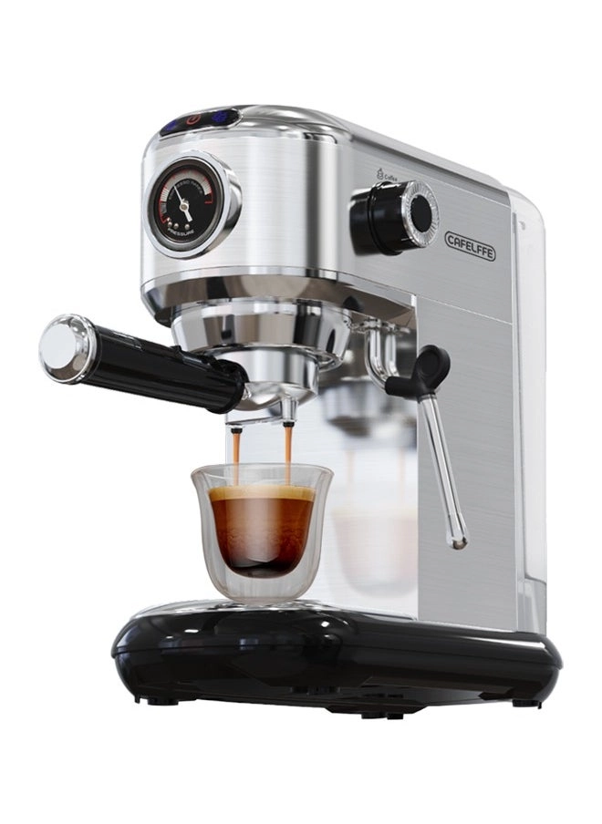 Cafelffe Espresso Coffee Machine & Milk ST-695