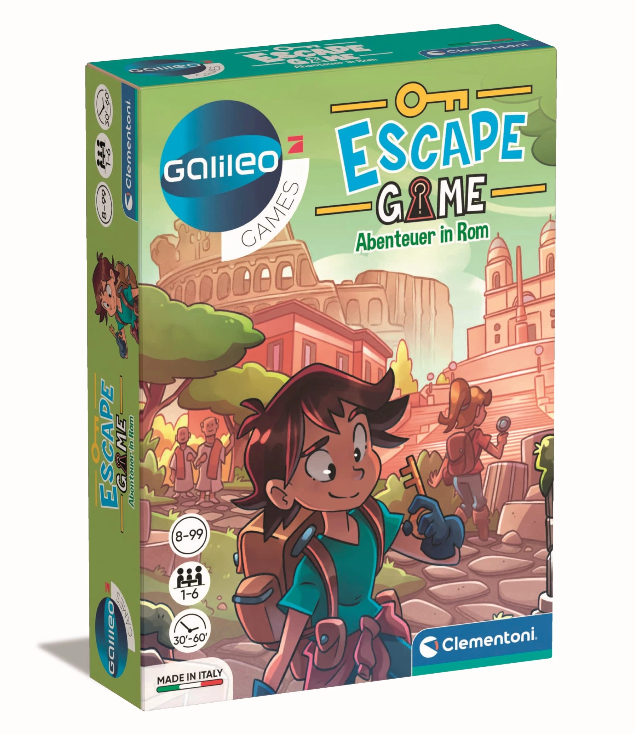 Clementoni Escape Game: Adventure in Rome (German)