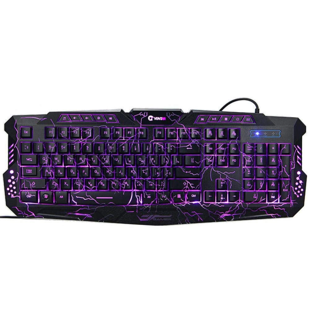 Gaming Keyboard Mouse Set - US Wired/Wireless