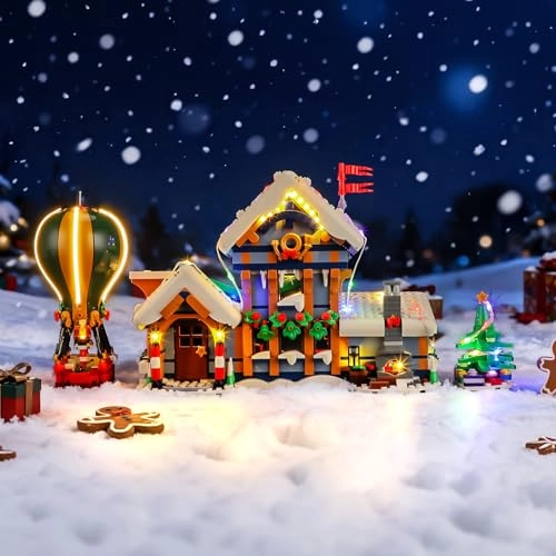 LED Light Kit for LEGO Icons Santa's Post Office