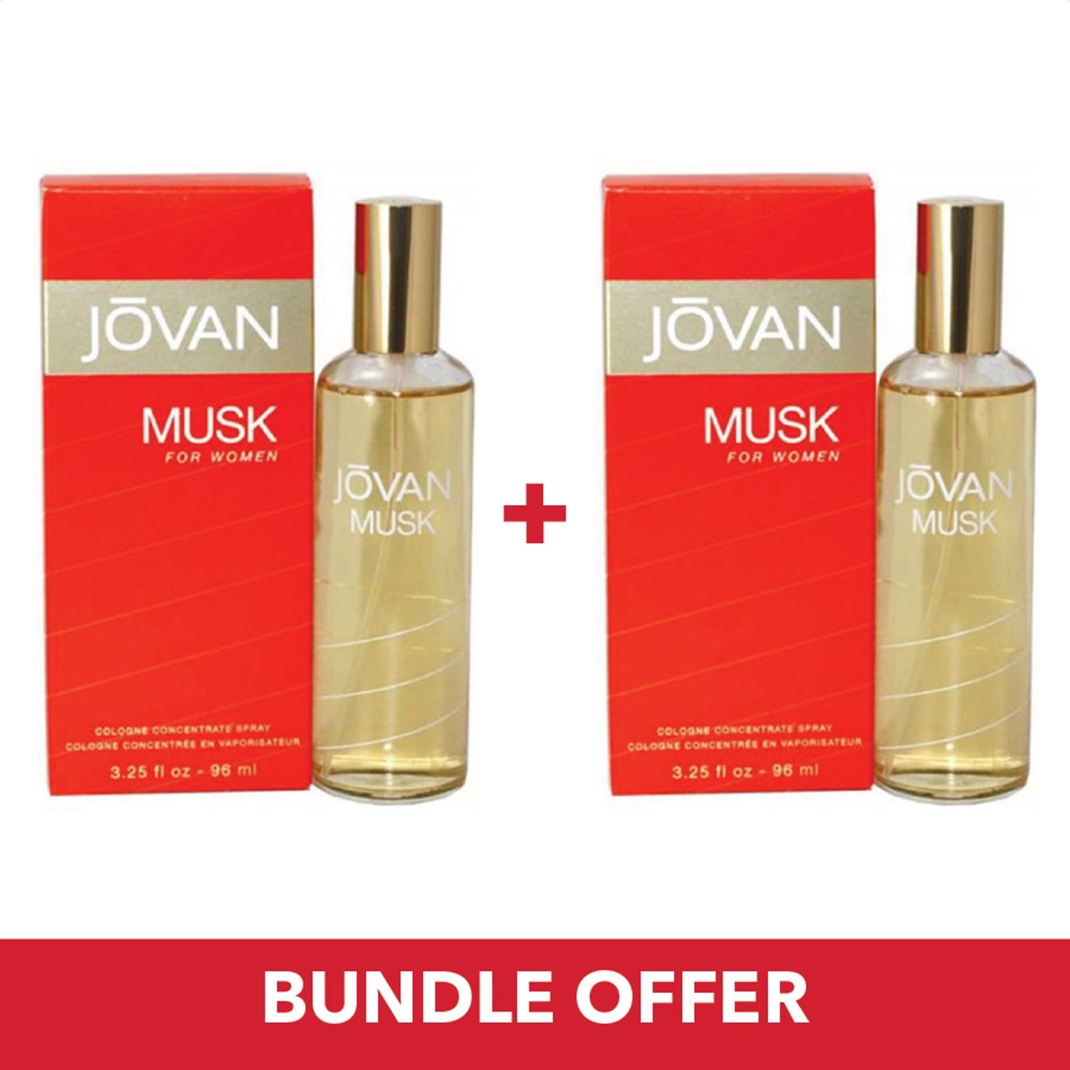 Jōvan Musk EDC - 96 ml Bundle