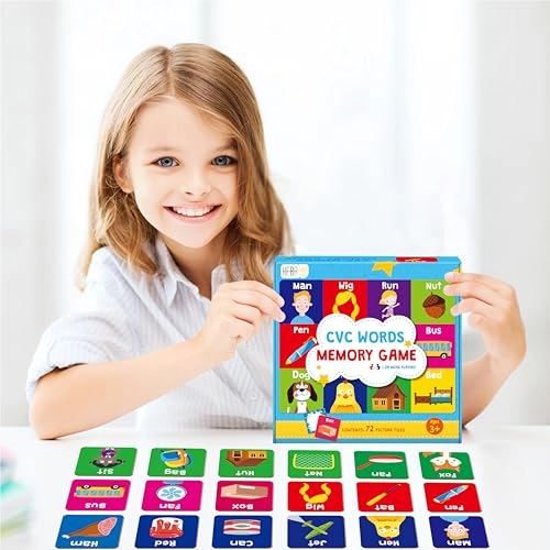 CVC Word Matching Game - 3-6 years 1 pieces