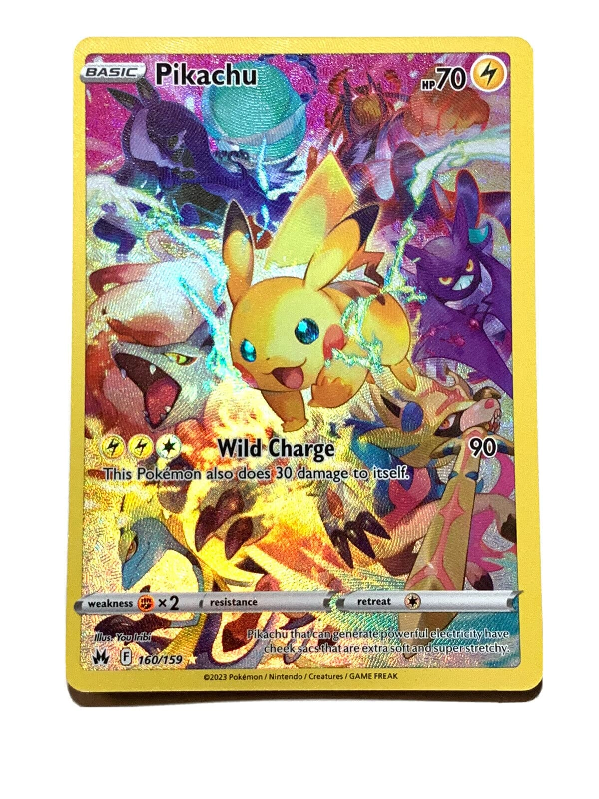 Pikachu 160/159 - Single Card