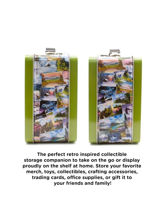 Bob Ross Happy Accidents Fun Box - Portable Tin Box