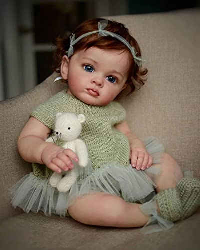 Enjoy with Love Reborn Doll - 60 cm Blue Eyes