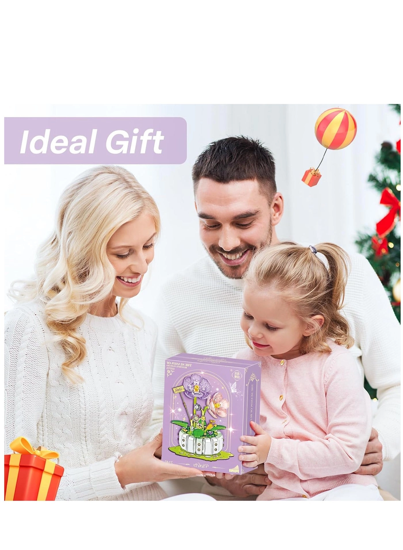 Flower Bouquet Building Set - Botanical Collection