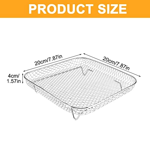 Square Air Fryer Rack - Stainless Steel 1pc