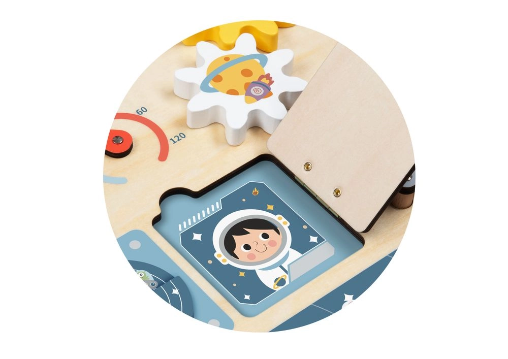 My Forest Friends Busy Board - Suitable for 3 years & above