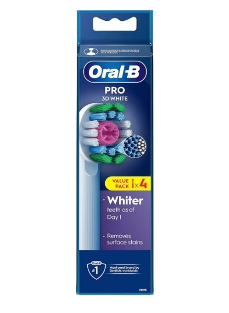 Pro 3D White - Pack of 4 X-shape bristles