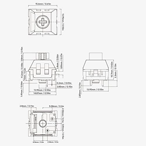 Mechanical Keyboard Switches - 30pcs