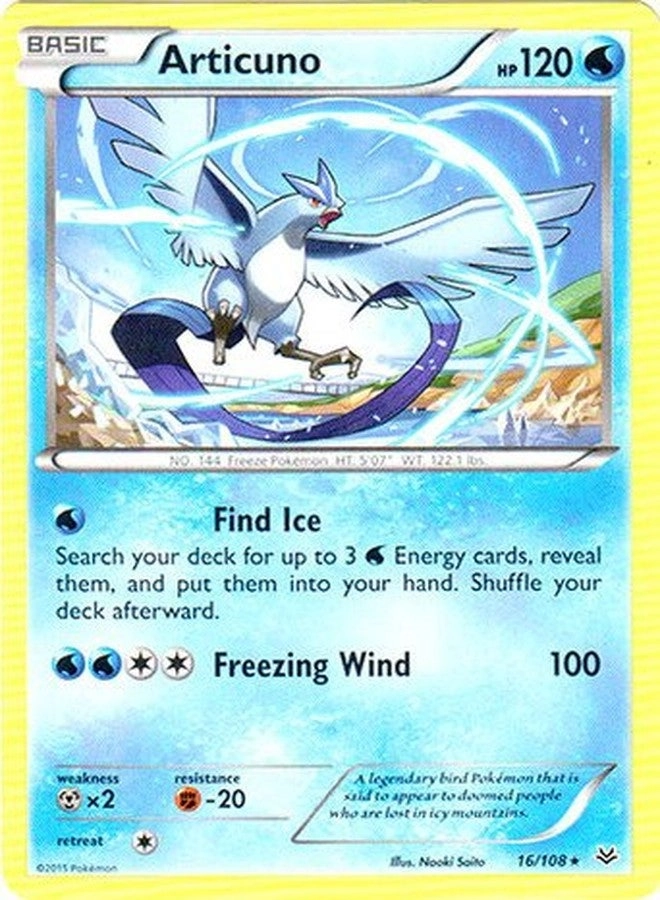 Pokémon Articuno 16/108 - XY Roaring Skies