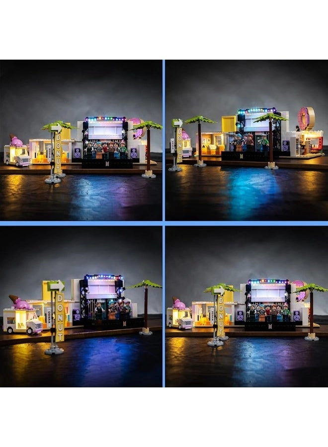 Vonado LED Light Kit for Lego BTS Dynamite 21339 - DIY Compatible Only Light Set