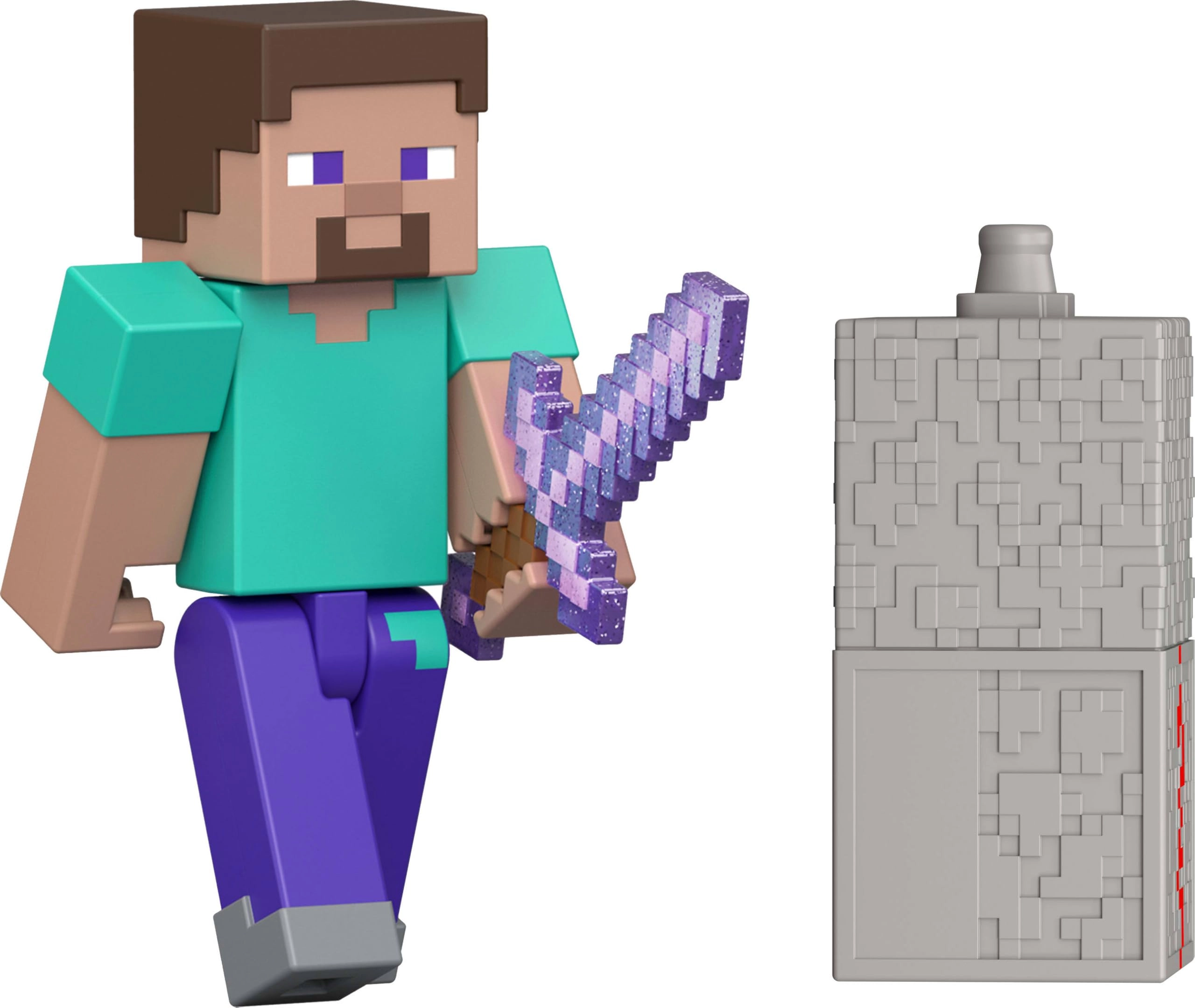 Mattel Minecraft Steve - 6Y+ 3 1.0 Count