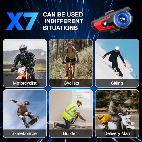 X7 - Bluetooth V5.0 90 Hours Playing time